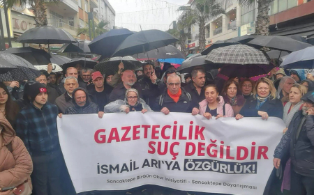 Sancaktepe, İsmail Arı için yürüdü: "Gazeteciler susmayacak!"