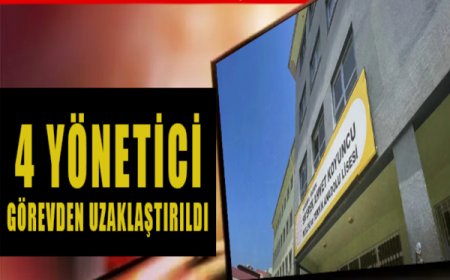 Kanlı Okul Baskını Sonrası Valilikten Kritik Hamle: 4 Yönetici Görevden Uzaklaştırıldı