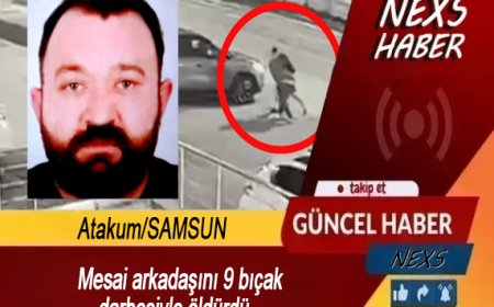 Son Dakika | Mesai Arkadaşını 9 Bıçak Darbesiyle Öldürdü! Kan Donduran Cinayette Dehşet Detaylar Ortaya Çıktı