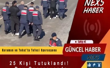 Son Dakika | Karaman ve Tokat’ta Tefeci Operasyonu: 25 Kişi Tutuklandı! Dev Operasyonda Şok Detaylar