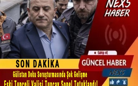 Son Dakika | Gülistan Doku Soruşturmasında Şok Gelişme: Eski Tunceli Valisi Tuncay Sonel Tutuklandı!
