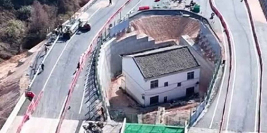 Evinden Taşınmayı Kabul Etmedi! Otoyolun Ortasında Yaşayan Adam Şaşkına Çevirdi